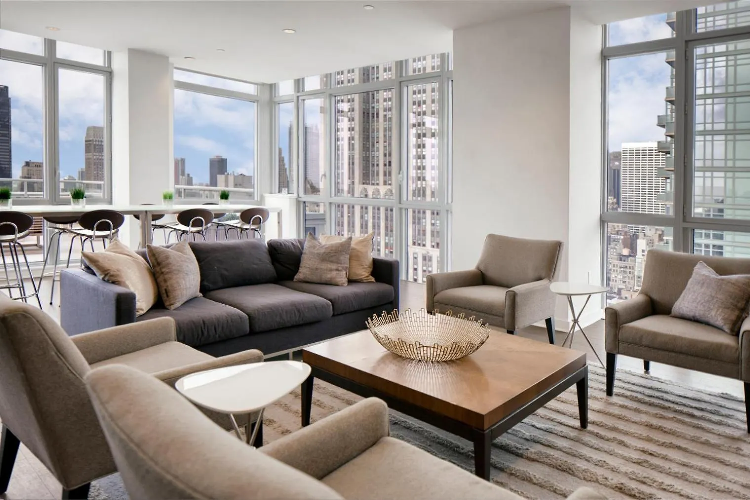뉴욕 Blueground Midtown South Balcony Nr Empire State Building Nyc-1718 아파트